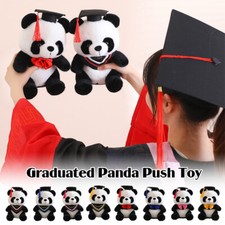 Graduation Season Doll Cartoon Panda Plush Toy Doctor Hat Graduated Panda Doll