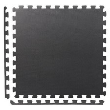 6 Pieces EVA Foam Puzzle Exercise Mat 24" Floor Tiles Non-Slip Fitness Equipment
