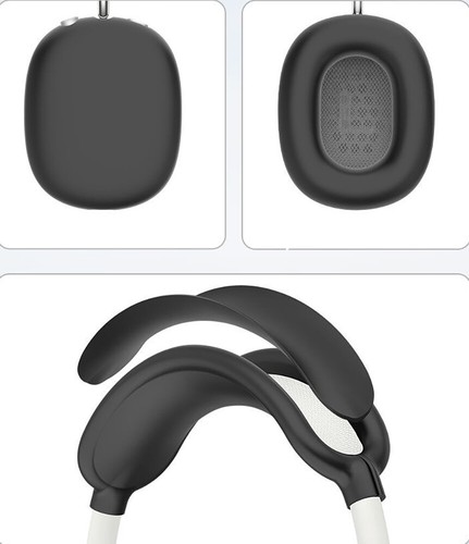 4-in-1 Soft Silicone Protective Cover Case for Apple AirPods Max 1 2 Headphone - Picture 26 of 45