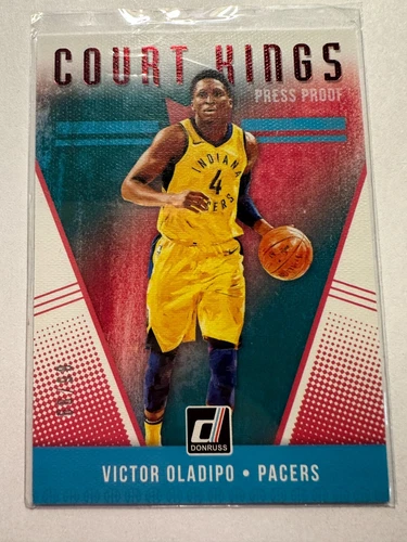 K70,055 - 2018-19 Donruss Court Kings Press Proof Red #15 Victor Oladipo #/99