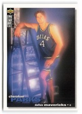 1995-96 Collector's Choice #270 Cherokee Parks Rookie Dallas Mavericks RC