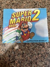 Nintendo NES Super Mario Bros 2 Instruction Manual Booklet Only
