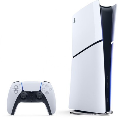 PlayStation 5 Slim Digital Edition - Black&White / OVP / Top Zustand