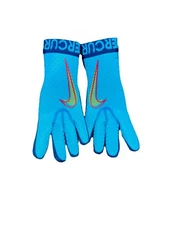 Nike GK Mercurial Touch Elite Goalkeeper Gloves Blue DC1980-447 Size 10 New