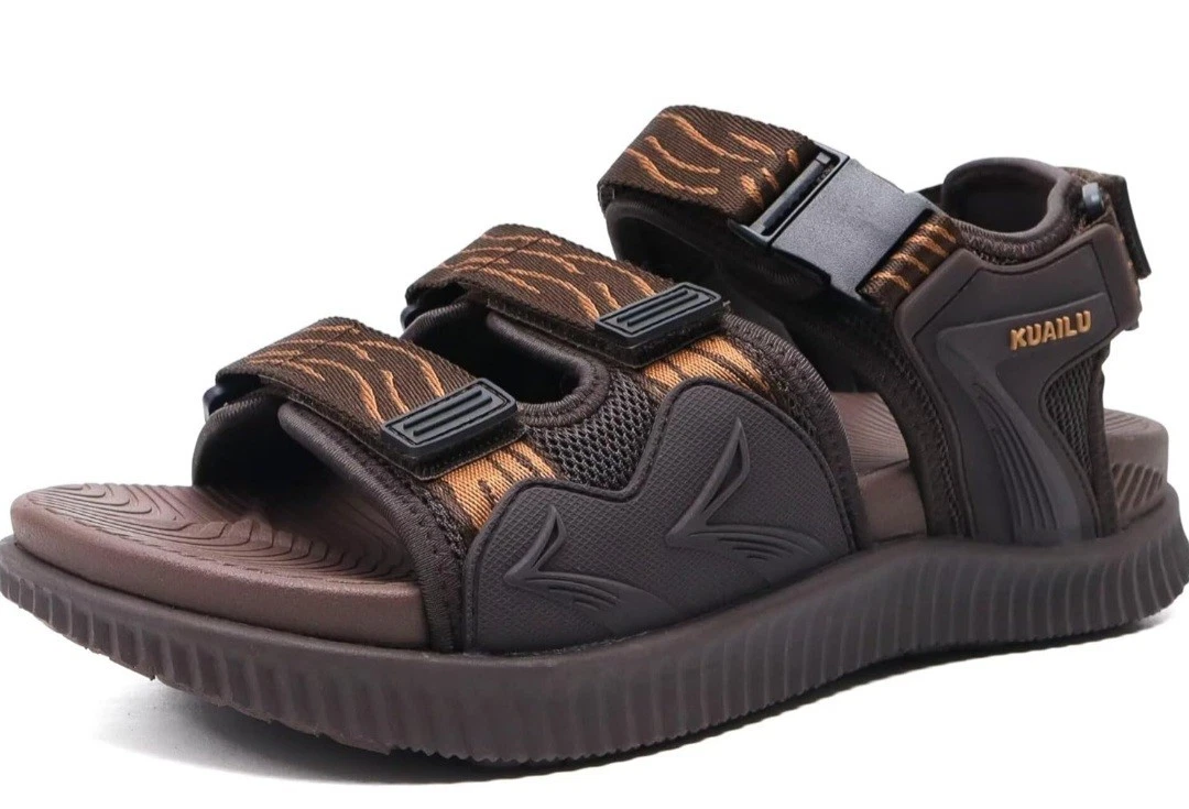 Mens Hiking Sandals with Arch Support Orthopedic Walking Recovery Sandles for...