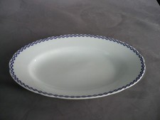 Thomas Bavaria "Sevres" Würfel-Dekor kl. Servier-Platte  1920er Jahre selten