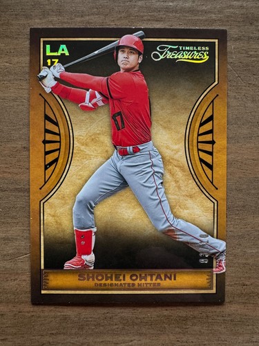 2019 Panini Timeless Treasures | SHOHEI OHTANI | Holo Gold Parallel | #'d 3/10