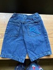 Rocawear kids denim shorts size 4T with embroidered logo