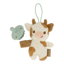 Infantino Snuggle & Soothe Pacipal - Silicone Pacifier & Plush Toy