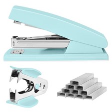 Stapler 25 Sheet Capacity with 1000 Staples and Staple Remover - Blue