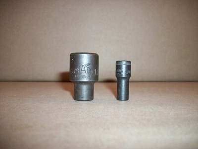 MAC Tools VP6 10MM 6-Point 1/2'' Drive Shallow Impact Socket & 1/4'' Drive 6mm MIP