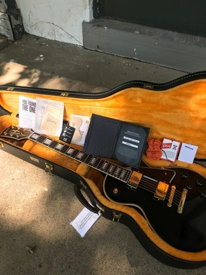 '57 GIBSON LES PAUL BLACK BEAUTY CUSTOM HISTORIC VOS REISSUE 2025