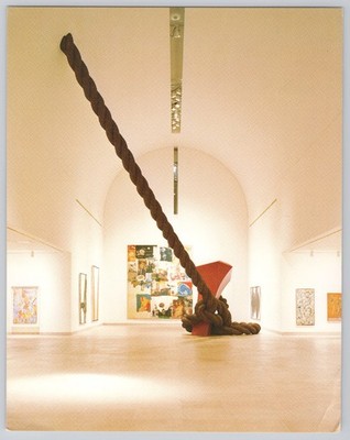 Stake Hitch Vintage Postcard Dallas Museum Of Art Sculpture Claes Oldenburg