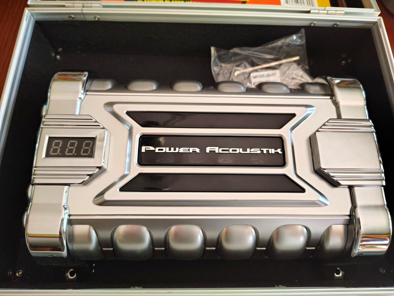 Power Acoustik PCX-20F 20 Farad Hybrid Car Audio Capacitor, Digital Series