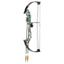 Bear Brave RH Camo Compound Bow for Young Archers (AYS300CR): NEW, Free Ship