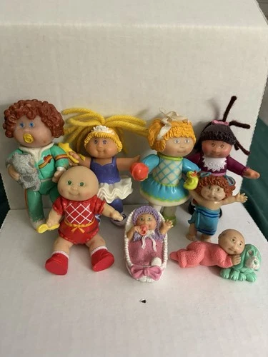 Vintage Lot Of Cabbage Patch Doll Figures