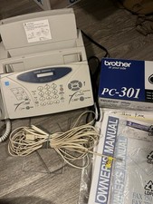 Brother IntelliFAX-770 Home/Office Plain Paper Fax Machine w/ printing cartridge