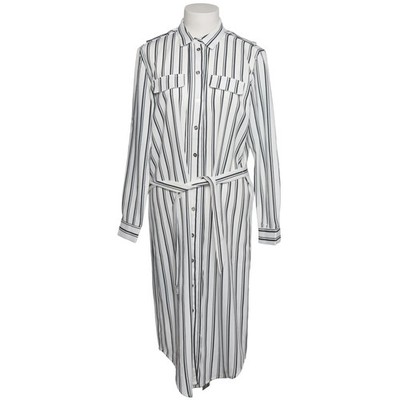 Miss Guilty, Blusenkleid, Größe: 36, Weiß/Schwarz, Polyester, Streifen #kAS