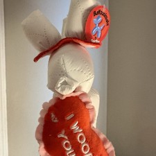 2026 VALENTINES BALLOON Dog Plush Dan Dee NWT Balloonimals 8"