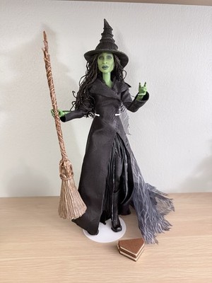 Custom Elphaba OOAK Mattel Barbie Green Wicked Musical Witch Of West Collector