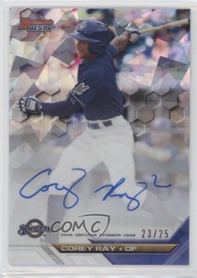 2016 Bowman's Best of 2016 Atomic Refractor 23/25 Corey Ray #B16-COR Auto un2