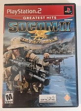 SOCOM II US Navy Seals Sony PlayStation 2 PS2 Greatest Hits 2003