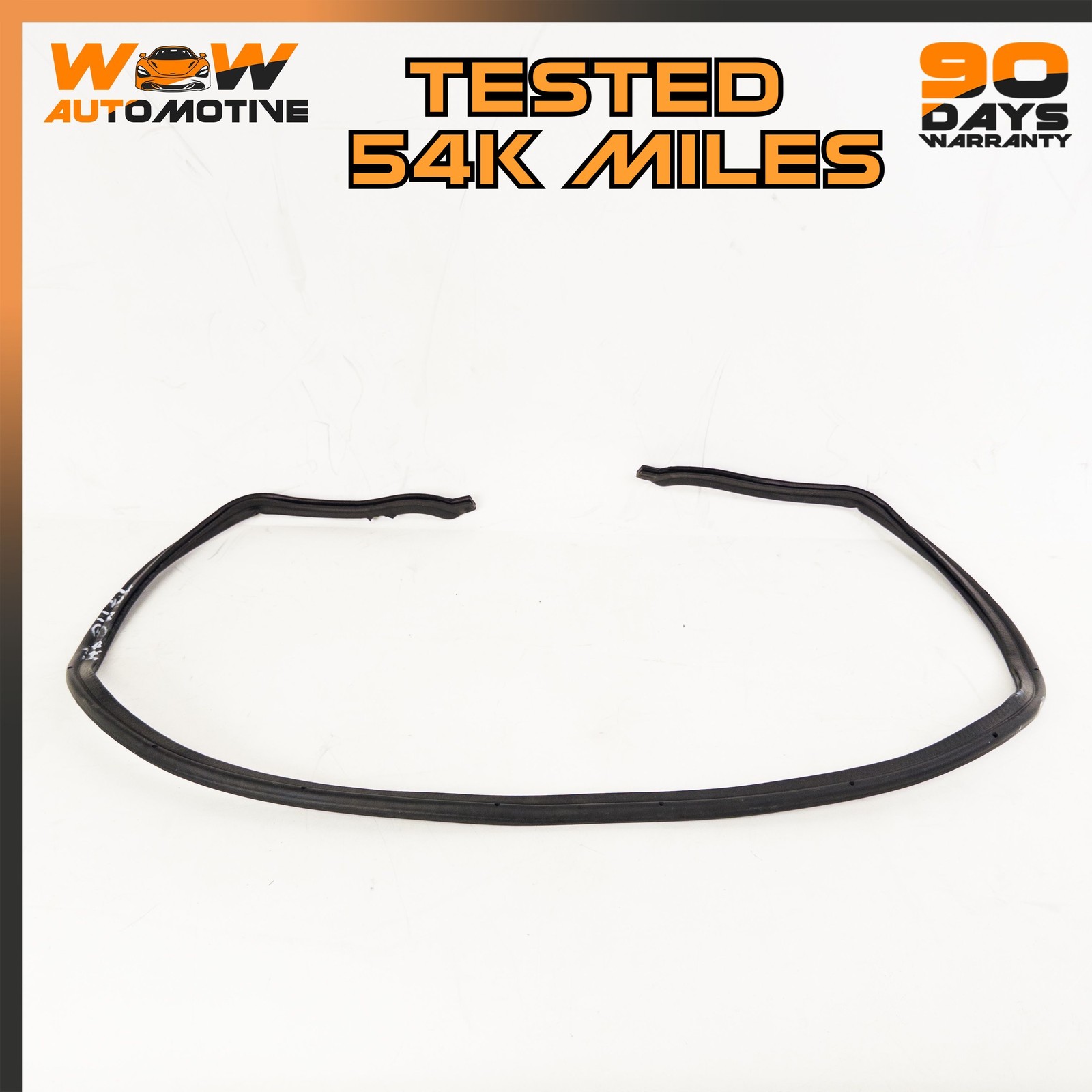 13-19 MASERATI GHIBLI QUATTROPORTE HOOD BONNET REARWARD WEATHERSTRIP SEAL OEM