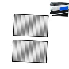 2 PCS Car Grille Protection Net, High-density Dustproof Front Grill Air Intake