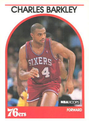 1989-90 NBA Hoops - Charles Barkley #110 76ers