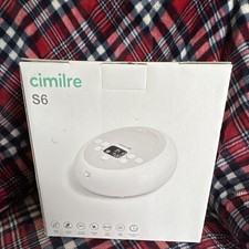 Cimilre S6 Double Electric Breast Pump, Closed System BPA Free, White