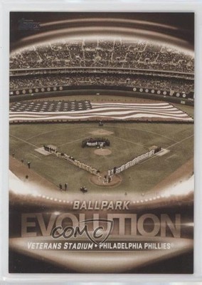 2019 Topps Evolution Of: Stadiums Citizens Bank Park Veterans Stadium #ES-2 0t2