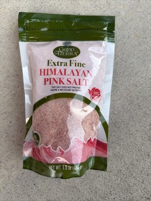 Quality Guranteed Extra Fine Himalayan Mountain Pink Salt 1 lb.     84 Minerals!