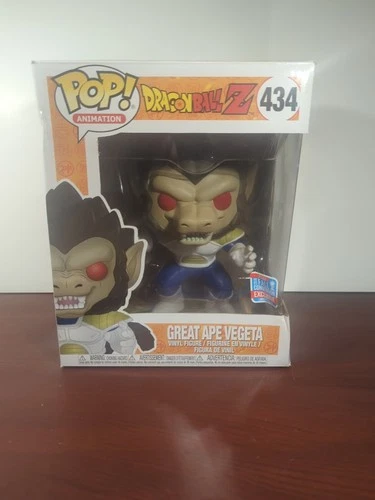 Funko Pop Dragon Ball Z Great Ape Vegeta 6" #434 Damaged Box