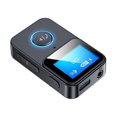 C33 Bluetooth 5.0 Audio Receiver Transmitter Portable MP3 Player with LCD Displa