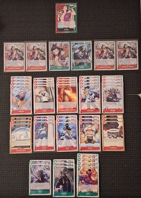 One Piece TCG Deck - Smoker - rot/grün - englisch