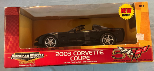 Chevrolet Corvette Sting Ray 1963 ERTL 1/18 – American Muscle Rouge, Très Rare
