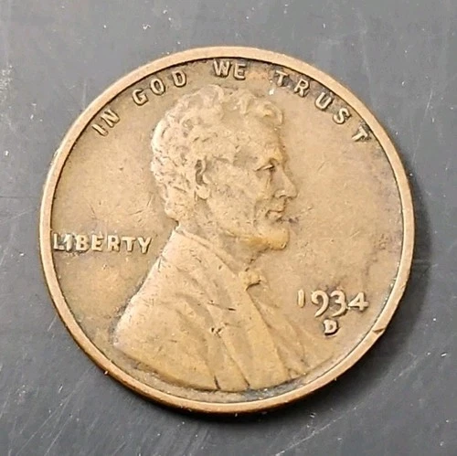 1934-D Lincoln Wheat Cent — photo from another recent sale