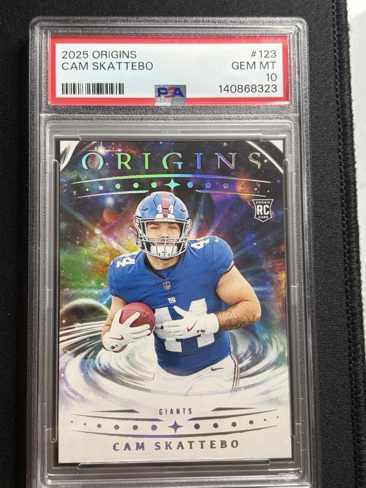 Cam Skattebo Panini Origins #123 Base