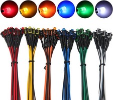 Lyeteung 60 Pièces 5mm 12V Diode LED Pré