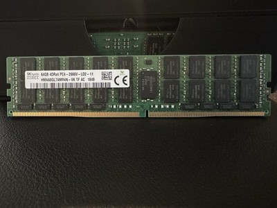 SK hynix 256GB (4x64GB) DDR4 PC4-2666V ECC HMAA8GL7AMR4N Memory