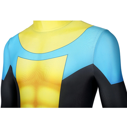 Tuta The Invincible Mark Grayson vestito cosplay elastico maschera Halloween suola - Foto 7 di 15