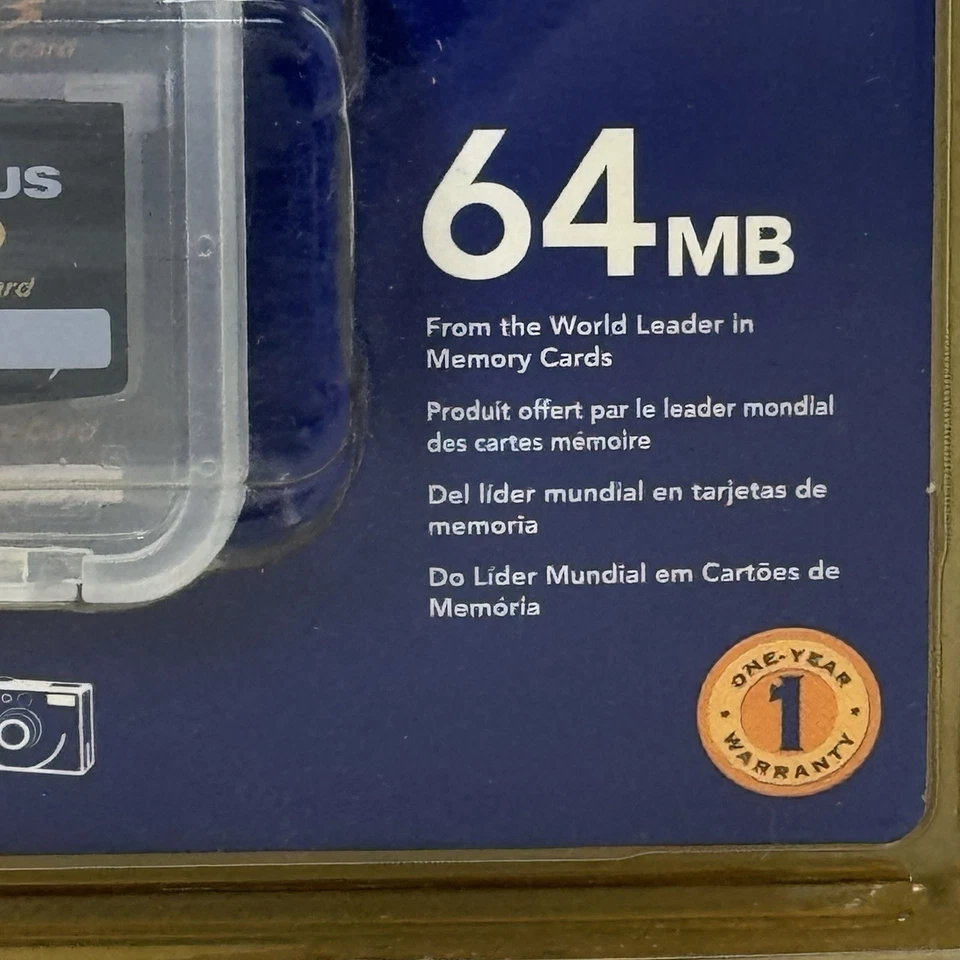 Olympus xD Picture Card 64MB Camera Memory Card | Fits Fujifilm | NEW Sandisk - Image 2 of 4
