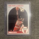 1990-91 NBA Hoops Michael Jordan #65 Chicago Bulls Basketball Card