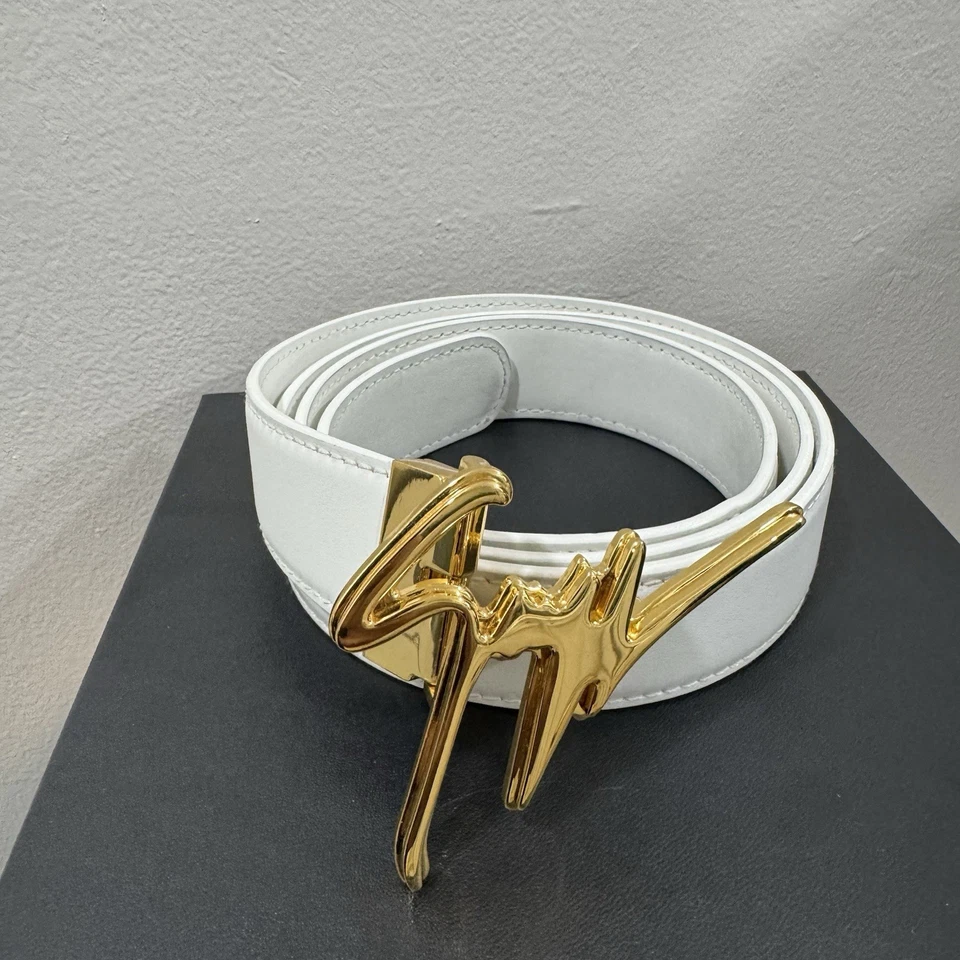 Cinturón Giuseppe Zanotti Hombre Blanco $495 Foto 2 de 4