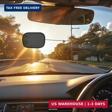 Car Window Shades, 2 PCS Miniature semi-Transparent Static Cling Car Visor Shade