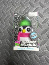 Needoh Squishmas Polar Glow Penguin Glow In the Dark Schylling New