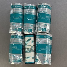 6x Fujichrome Fujifilm RMS 120 Iso Film Exp 12/1999 Expired