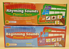 Lakeshore Phonics Train Rhyming Beginning Sounds LL817 LL818 Early Literacy