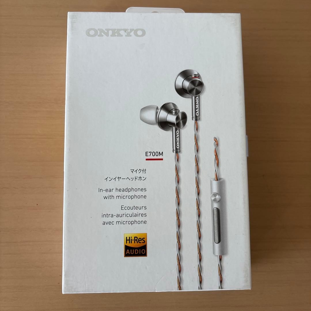 ONKYO canal Earbuds semi-open E700MW