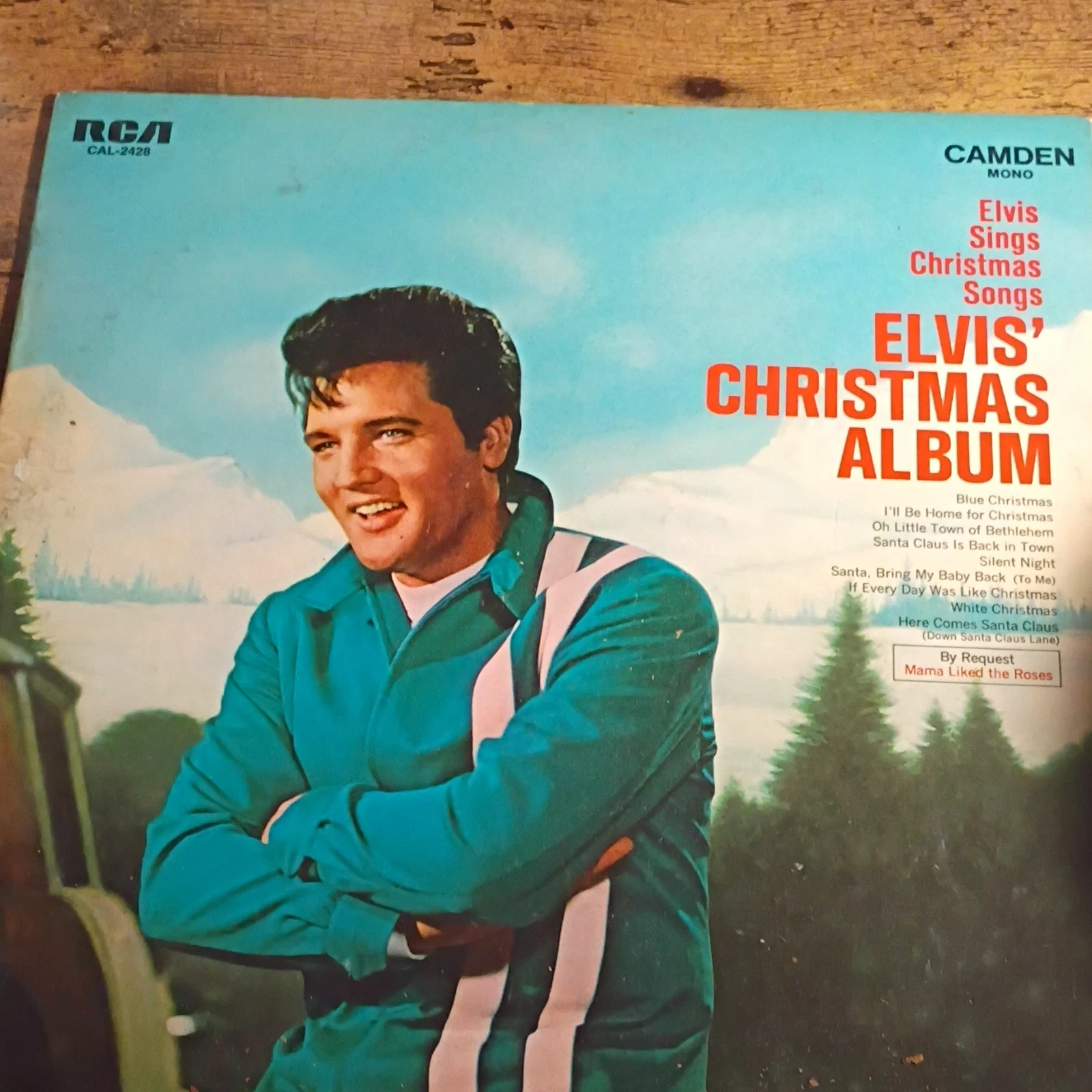 Elvis Presley Elvis' Christmas Album Camden Mono Black Vinyl LP CAL-2428 1970